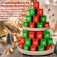 Merry Bloomers™ Flower Puzzle Advent Calendar View 5