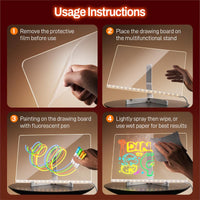 GlowPal™ Magic Light-Up Sketchpad View 3