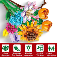 Merry Bloomers™ Flower Puzzle Advent Calendar View 4