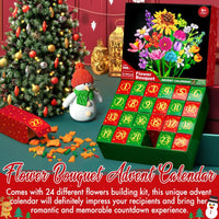 Merry Bloomers™ Flower Puzzle Advent Calendar View 3