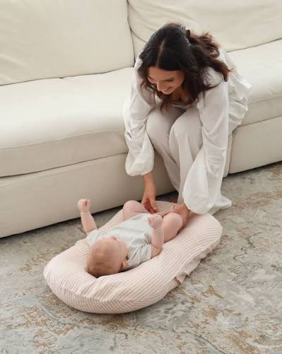 DreamNest Organic Cotton Baby Lounger