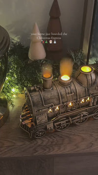 Vintage Locomotive Flame Light Ultrasonic Diffuser View 8