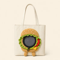 Bumble Buddy pet carrier tote in Burger Cream View 15