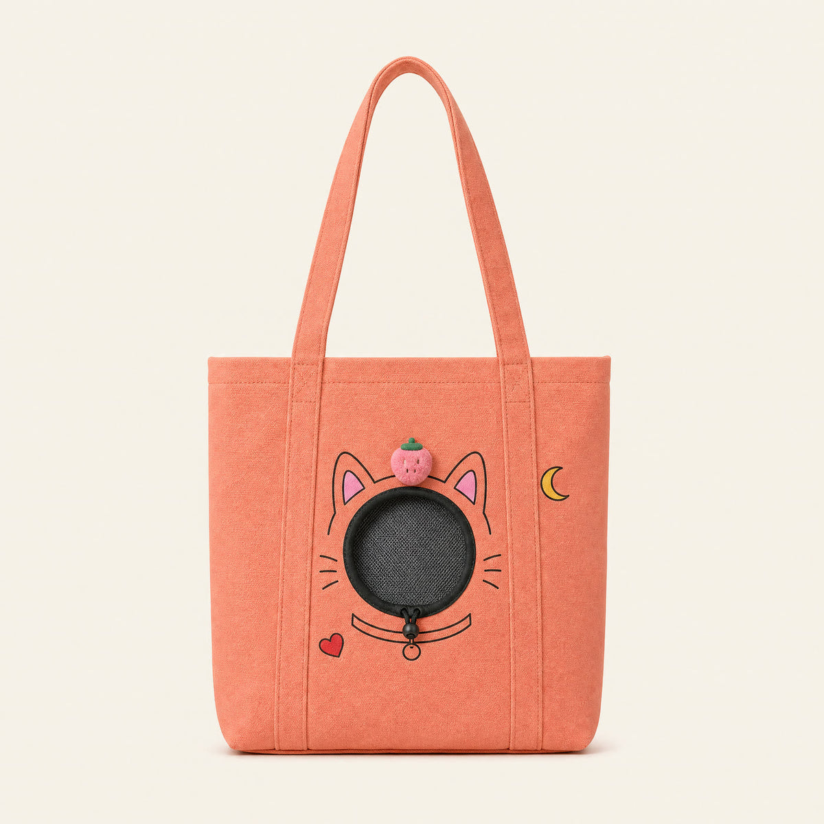 Bumble Buddy pet carrier tote in Cat Coral View 14