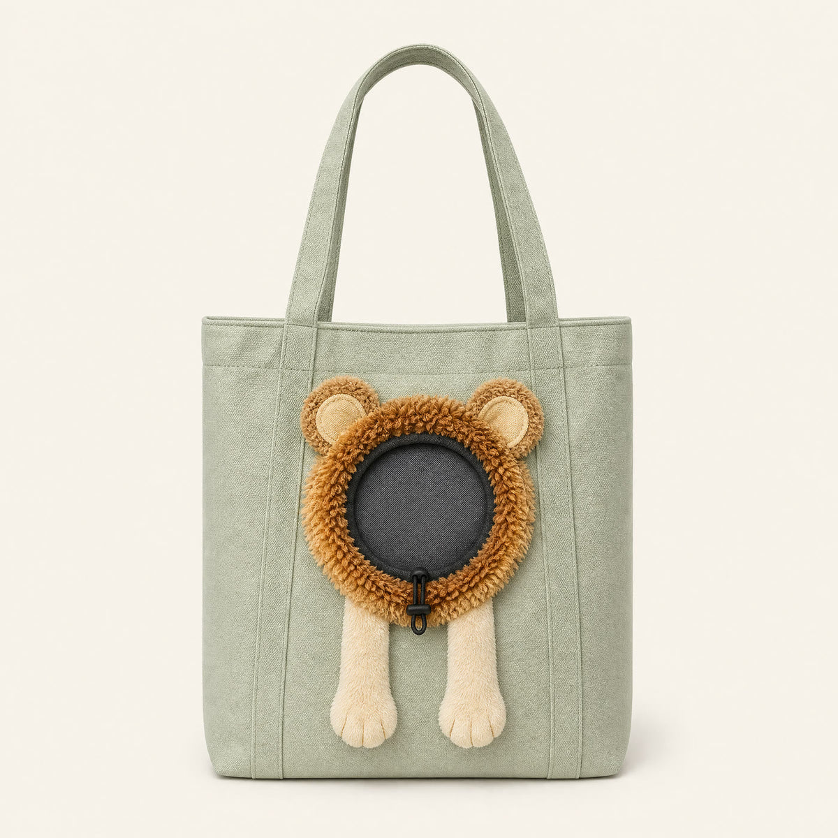 Bumble Buddy pet carrier tote in Lion Sage View 11