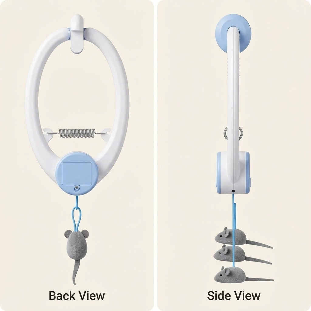 PawClaws Auto-Rebound Interactive Cat Toy View 3