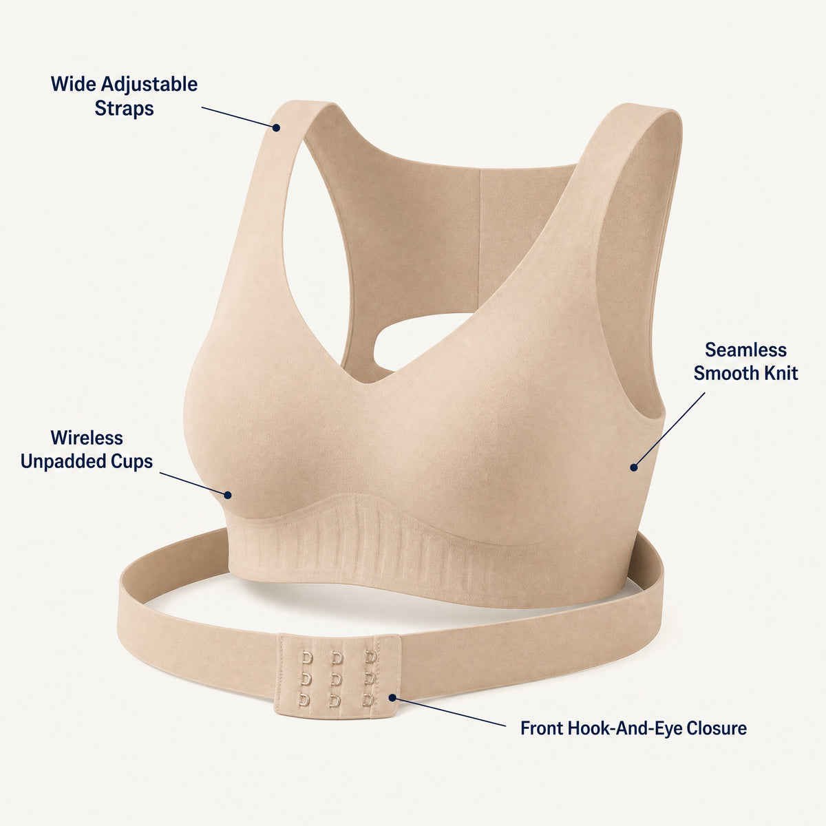 Baby Bubble™ Wireless Posture Corrector Lifting Bra View 6