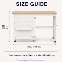 Baby Bubble™ Portable Sewing Machine Extension Table View 4