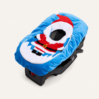 Baby Bubble Car Seat Cuties Santa costume cover hero shot View 21