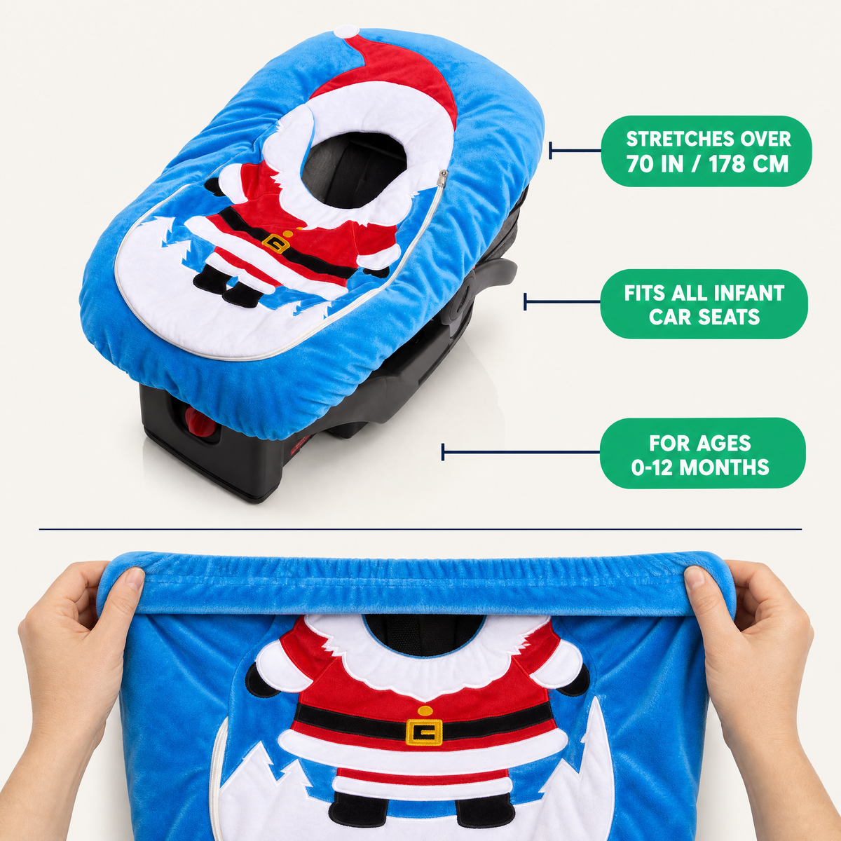 Santa cover size and fit reference View 24