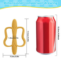 Dimensions: 11.5cm tall, 7.2cm wide, 1.3cm thick, shown beside a drinks can